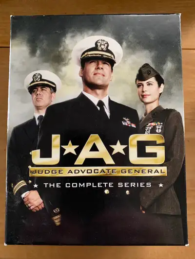 J*A*G Judge Advocate General - The Complete Series on DVD. 55 Disc Set. Seasons 1 to 10 in Original...