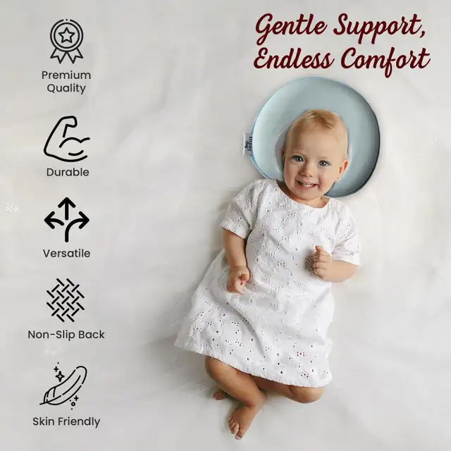4 Hibby Baby Pillow for Stroller, Bouncer, Car Seat and Travel in Strollers, Carriers & Car Seats in City of Montréal - Image 5