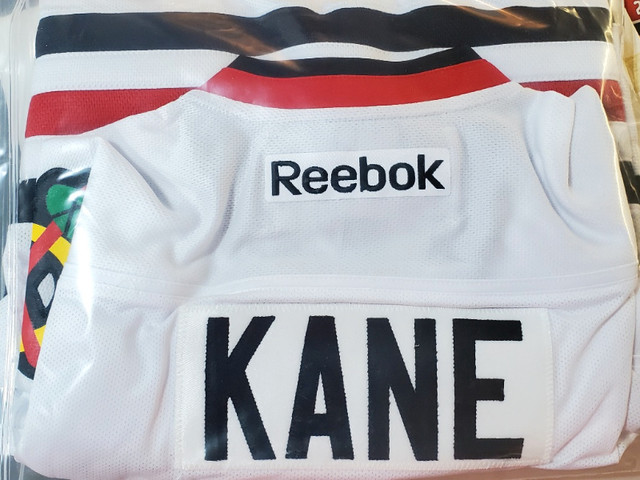 Patrick Kane Autographed Jersey (Stained)(Frameworth Cert) in Other in Hamilton