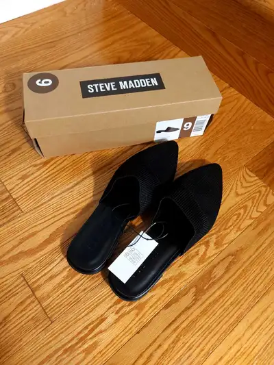 Steve Madden Women's Knit Slide size 9, View more
