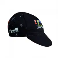 Black Cinelli 'Cosmic Riders' Cycling Cap - New