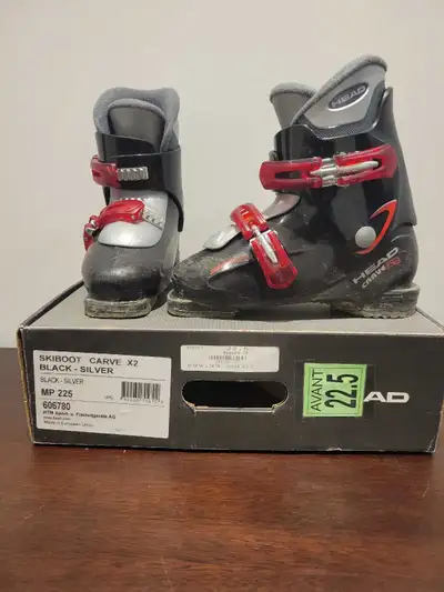 Bottes de ski HEAD Carve X2 – Taille 22.5 ski boots, View more