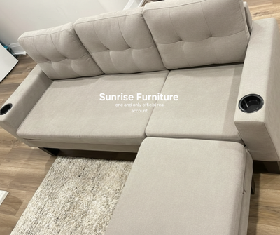 Sectional Couch Sectional Sofa L Shape Sofa 3 Seater Couch New, View more