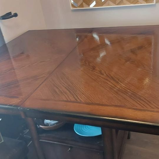 Counter Height Extending Table with Four Chairs Dining Tables & Sets