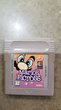 Nintendo Gameboy Mario's Picross
