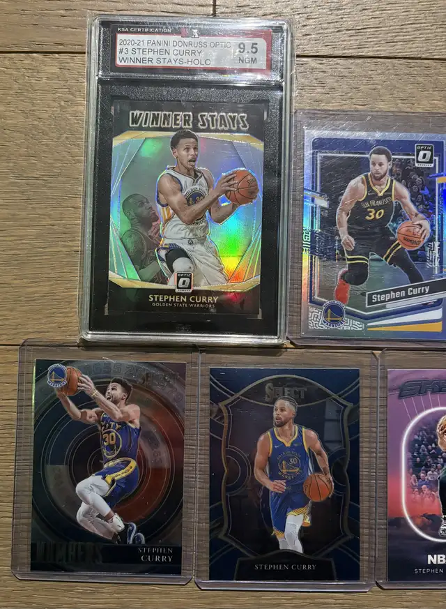 Steph Curry basketball cards in Basketball in City of Toronto - Image 3