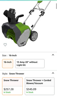 Snow Thrower