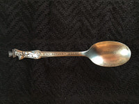Collectable Huckleberry Hound silver plated spoon