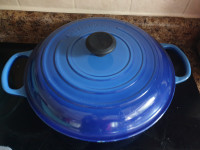 Le Creuset pot pan braiser Blue 3.5L