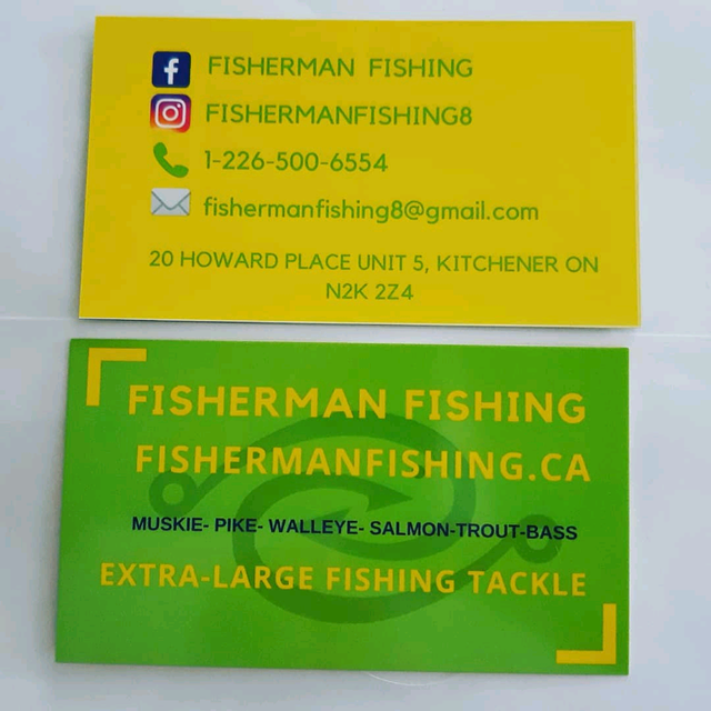 Muskie walleye and pike spinner baits in Fishing, Camping & Outdoors in Norfolk County - Image 5