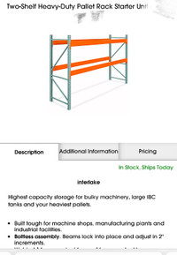 heavy duty commercial rack shelf