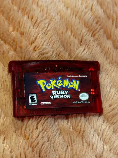 Selling my authentic Pokémon Ruby Version for Game Boy Advance. • One owner, bought new • Like new c...