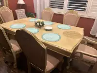 REAL WOOD DINING SET