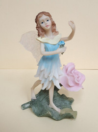 Vintage Winged Fairy Figurine