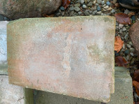 Walkway rectangular stone