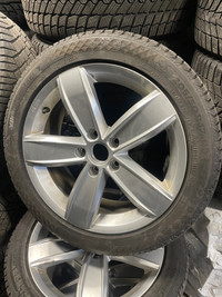 17” OEM Audi A3 wheels 205-50-17 continental Viking winter tires