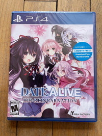 Date Alive PS4 neuf scellé NEW sealed