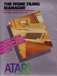 (25) The Home Filing Manager Atari 400/800 liquidation Brand new