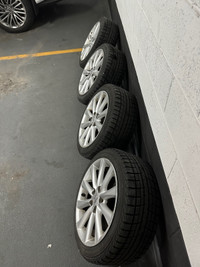 Winter tires on original Lexus rims 