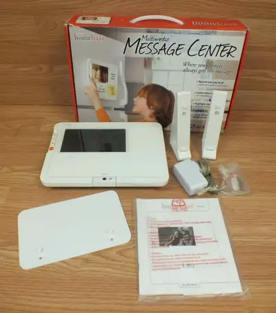 New Audiovox Electronics Homebase (DPF710K) Digital Message Cent, View more