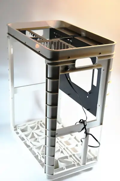 Large White PC Case For Home Office Computer / Mining Rig, View more