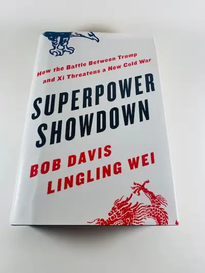 SELLING: Superpower Showdown (Trump/USA vs Xi/China) new book with minor damage I have for sale a ne...
