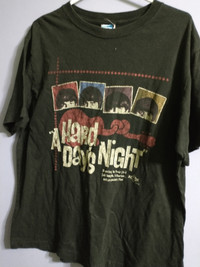 rare Black Beatles T shirt for sale