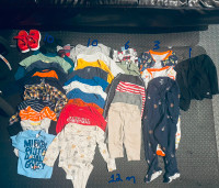 Baby boy clothes (12 months)