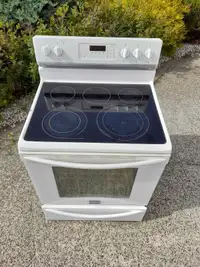 Frigidaire stove with convention 