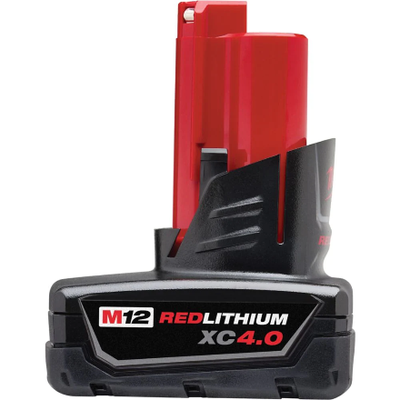 NEW- Milwaukee M12 12V Lithium Ion XC 4.0 Battery, View more