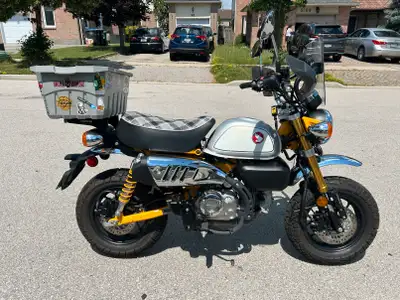 2023 Honda Monkey 125 original owner current mileage: 5959km great condition, just completed dealer...