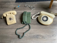 1980s Rotary Dial Phones Telephones Contempra Northern Telecom