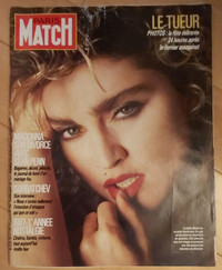 Paris Match Magazine France 18 December 1987