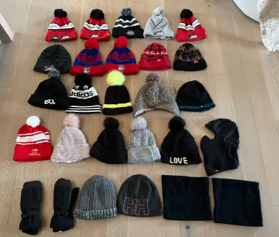 kids toques - neck warmers - balaclava - mitts , View more