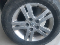  225/65/17  Firestone tires on rims for sale. Contact 6472142944