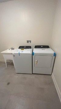 Extra Brand new Whirlpool Washer and Dryer from builder