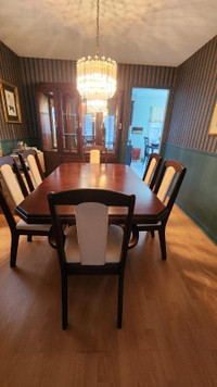 Dining Room Suite - Table + Chairs + Buffet