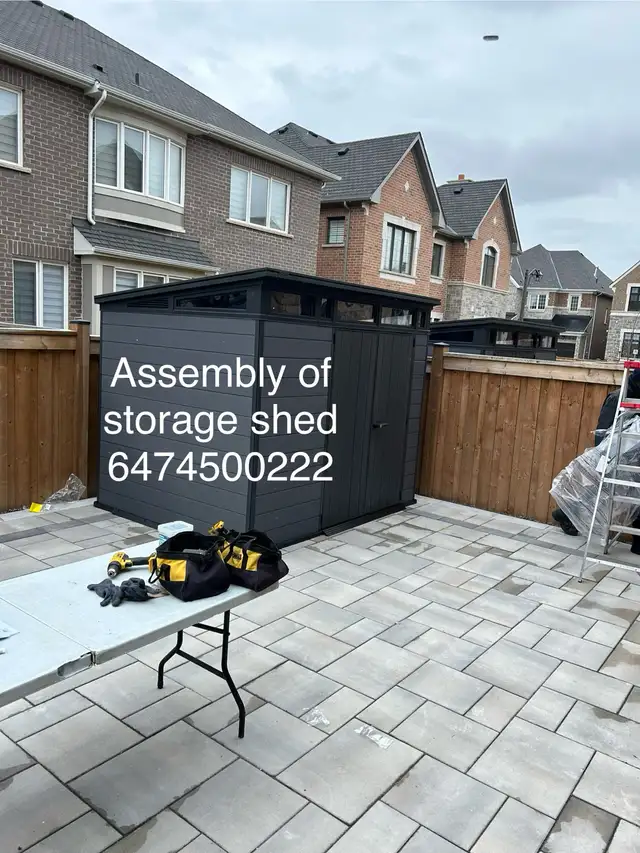 assembly of shed in Outdoor Tools & Storage in City of Toronto - Image 2