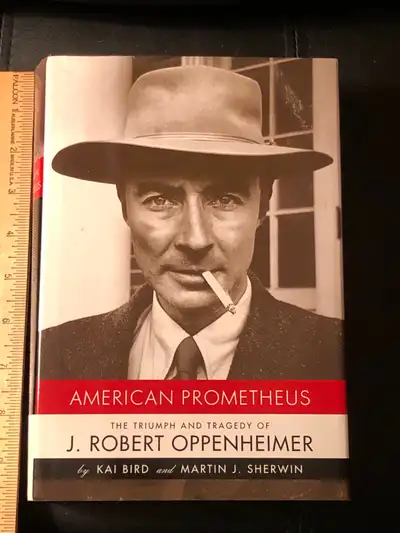 The triumph and tragedy of J Robert Oppenheimer, by Kai Bird and Martin J Sherwin. The book that ins...