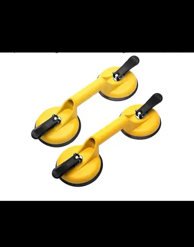 Yellow Double Suction Cup Lifter, View more