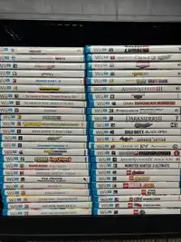 Nintendo Wii U Games Collection (Controllers Added!)