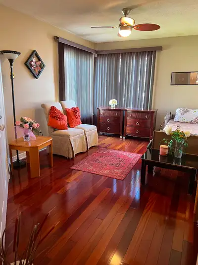 Renting a well lit, sun filled room in a lovely home. You would be sharing the space with two other...
