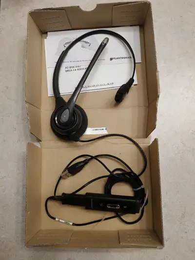 Plantronics SupraPlus HW251N Black Headband Headsets (New), View more