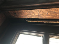 Wooden window repair and rebuild