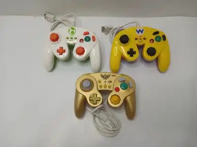 Nintendo Wii U Hori Controllers (Yoshi, Zelda, Wario), View more