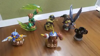 all for $35 Skylanders Stormblade 87534888 $10 Skylanders - 87193888 - Master Tuff Luck $10 Skylande...