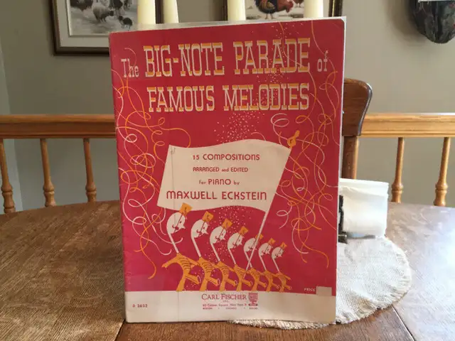 Vintage PIANO  15 Compositions  par maxwell Eckstein in Other in Laval / North Shore - Image 2