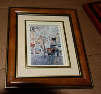 Framed Paris Print from C. Jounnek