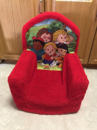 Red Sponge "Little People" Chair $10
