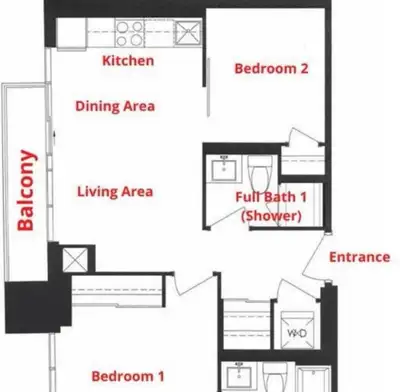 Looking for a respectful, easygoing roommate to share a 2 bed / 2 bath condo in downtown Toronto. I’...